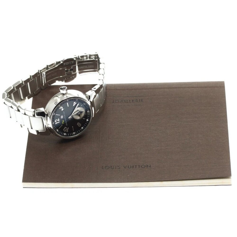 LOUIS VUITTON Tambour Lovely Cup 12P diamond Quartz Ladies Watch - Picture 2 of 7